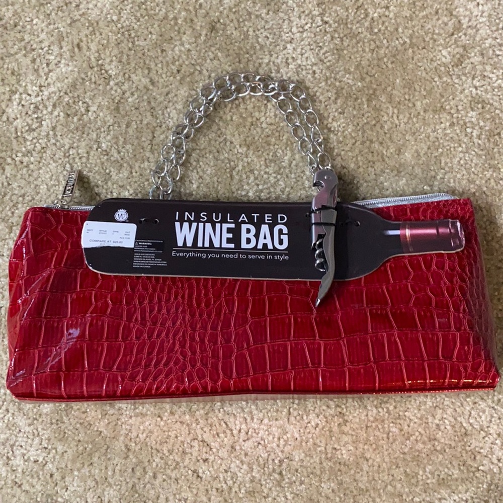 Insulated wine bag NWT